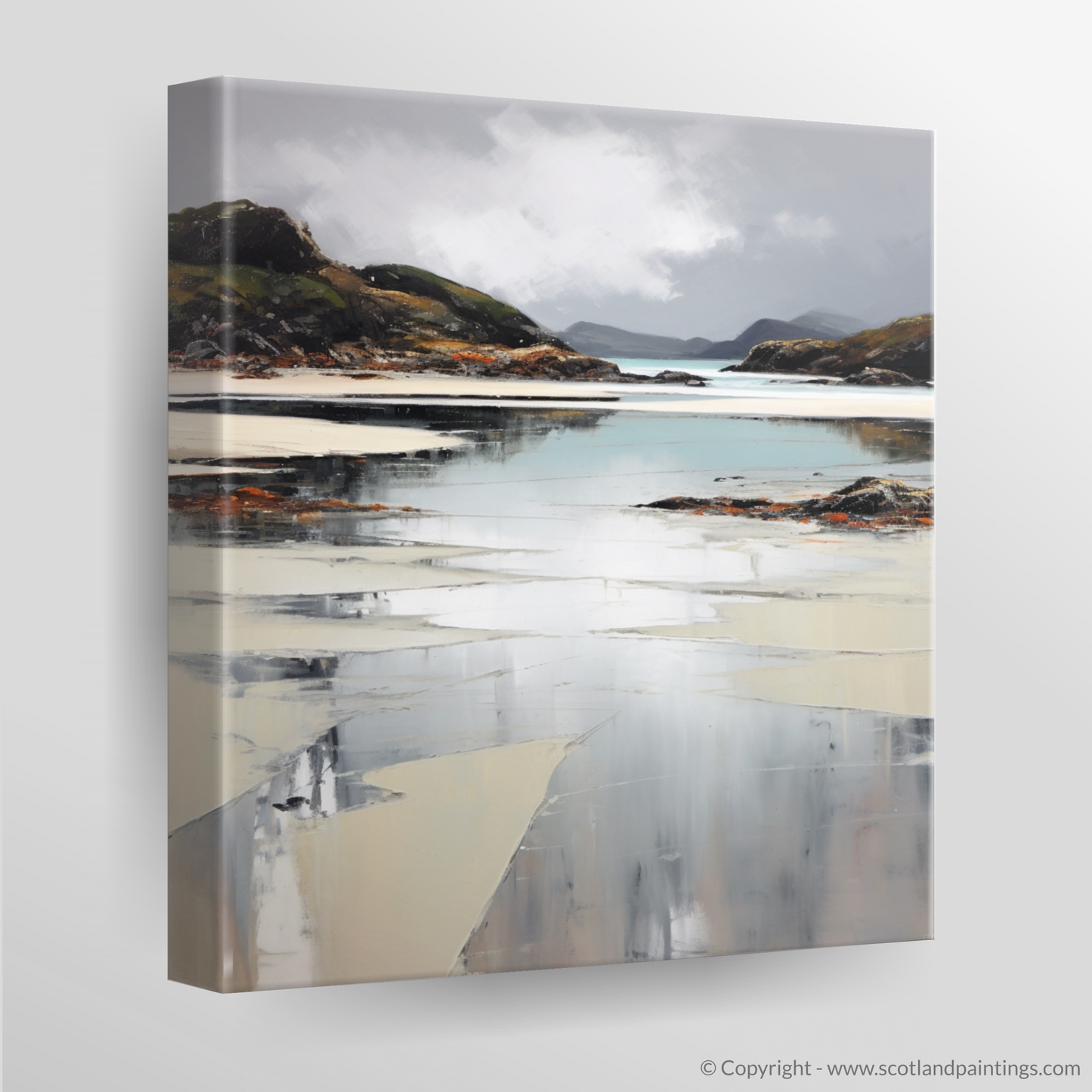 Stormy Serenity: The Silver Sands of Morar