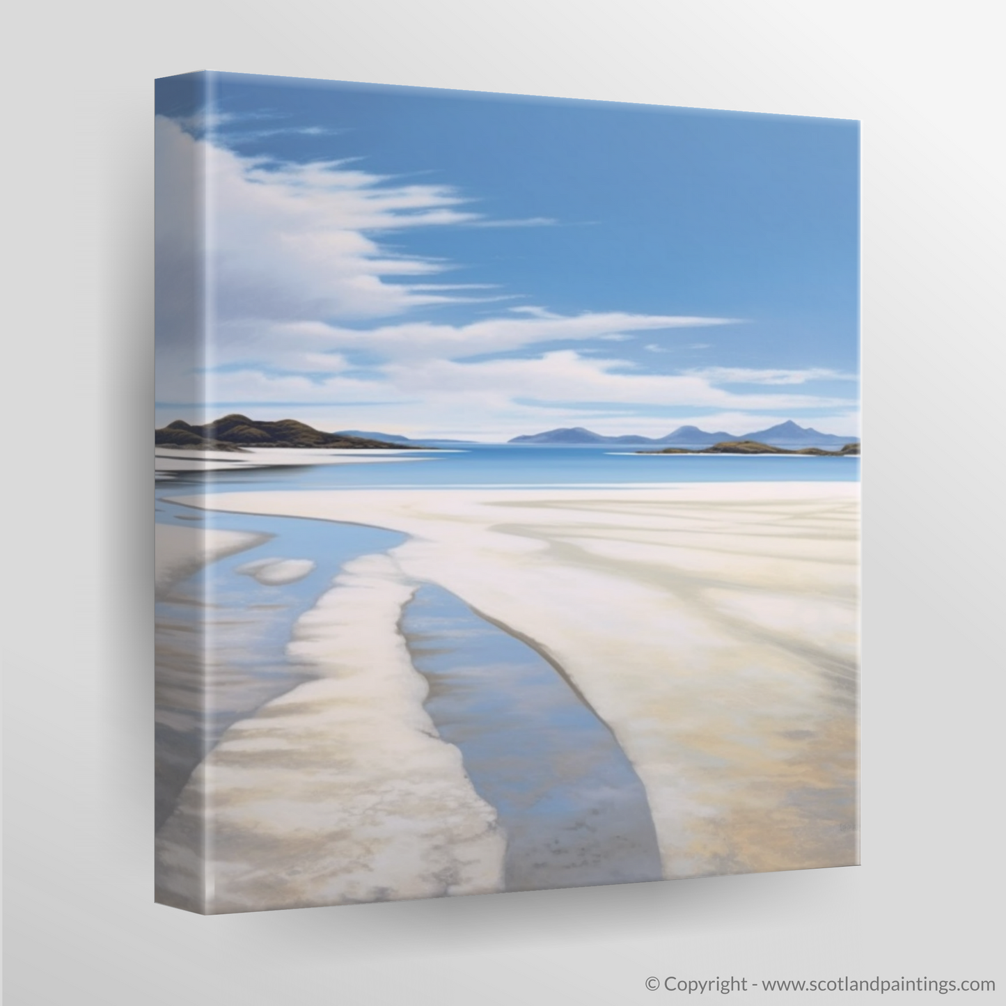 Silver Sands of Morar: A Minimalist's Coastal Reverie