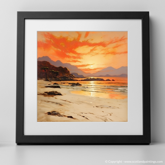 Sunset Serenade over Silver Sands of Morar