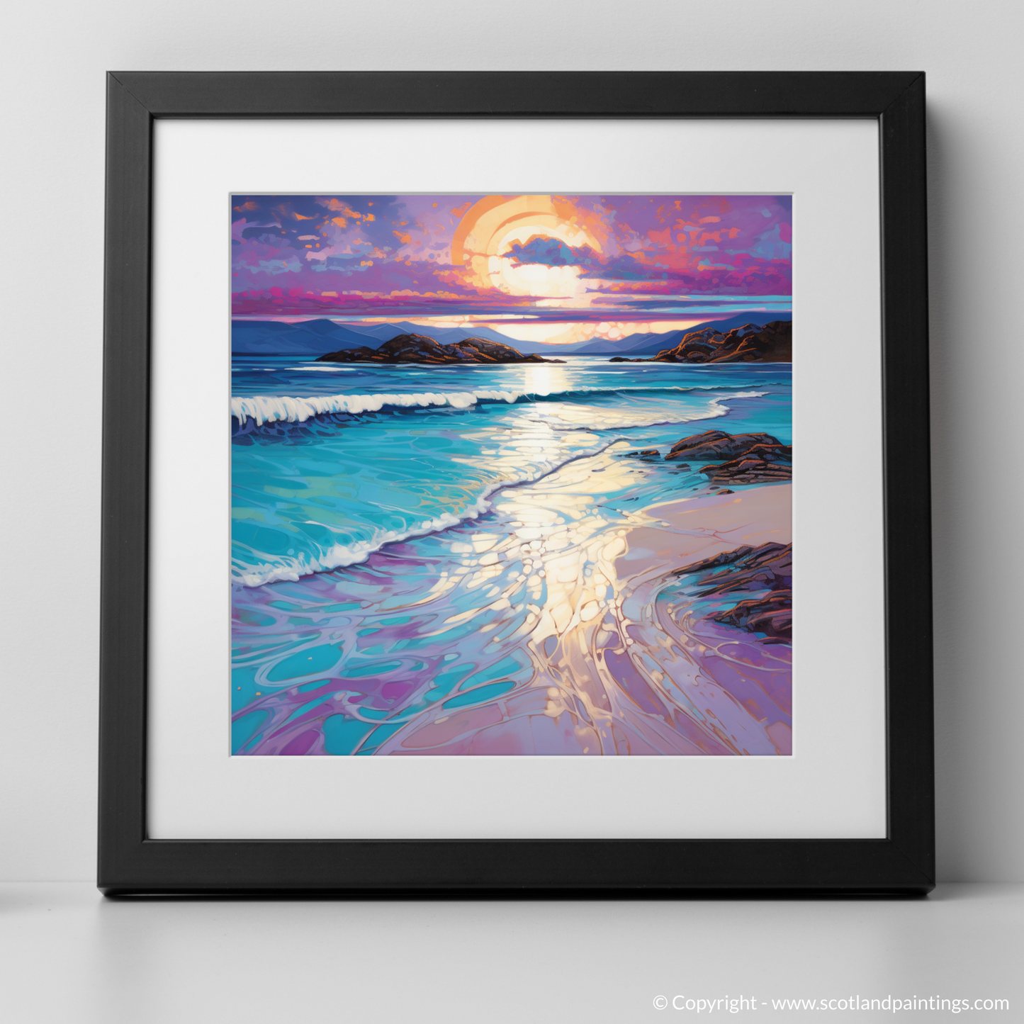 Dusk Embrace at Silver Sands of Morar