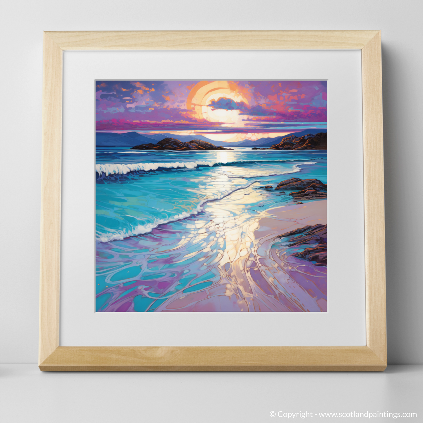 Dusk Embrace at Silver Sands of Morar