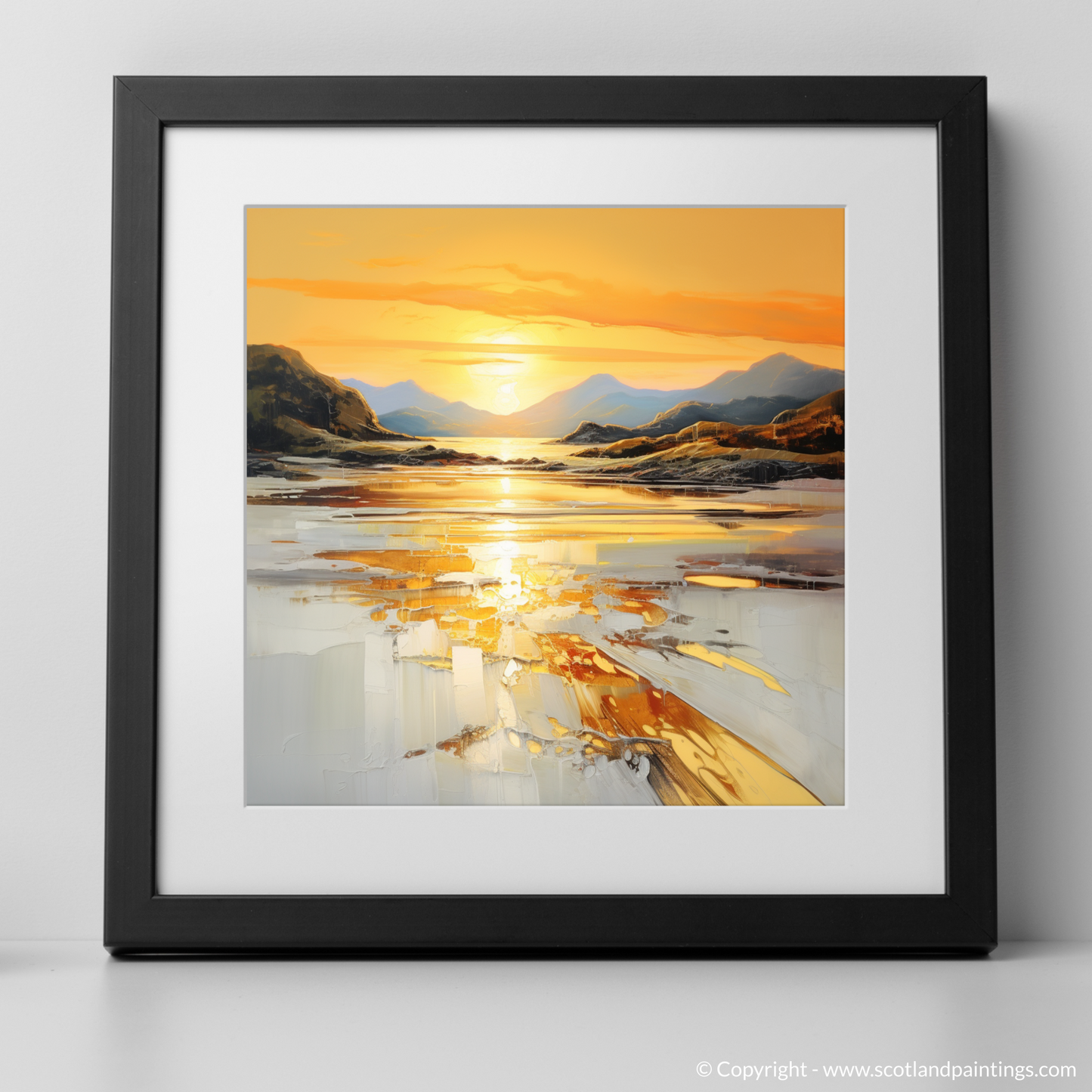 Golden Hour Serenity on Silver Sands Morar