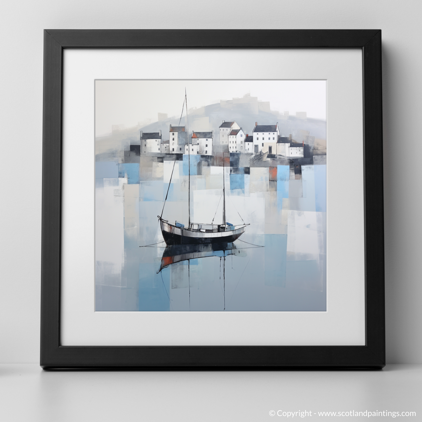 Serene Reflections of Portree Harbour