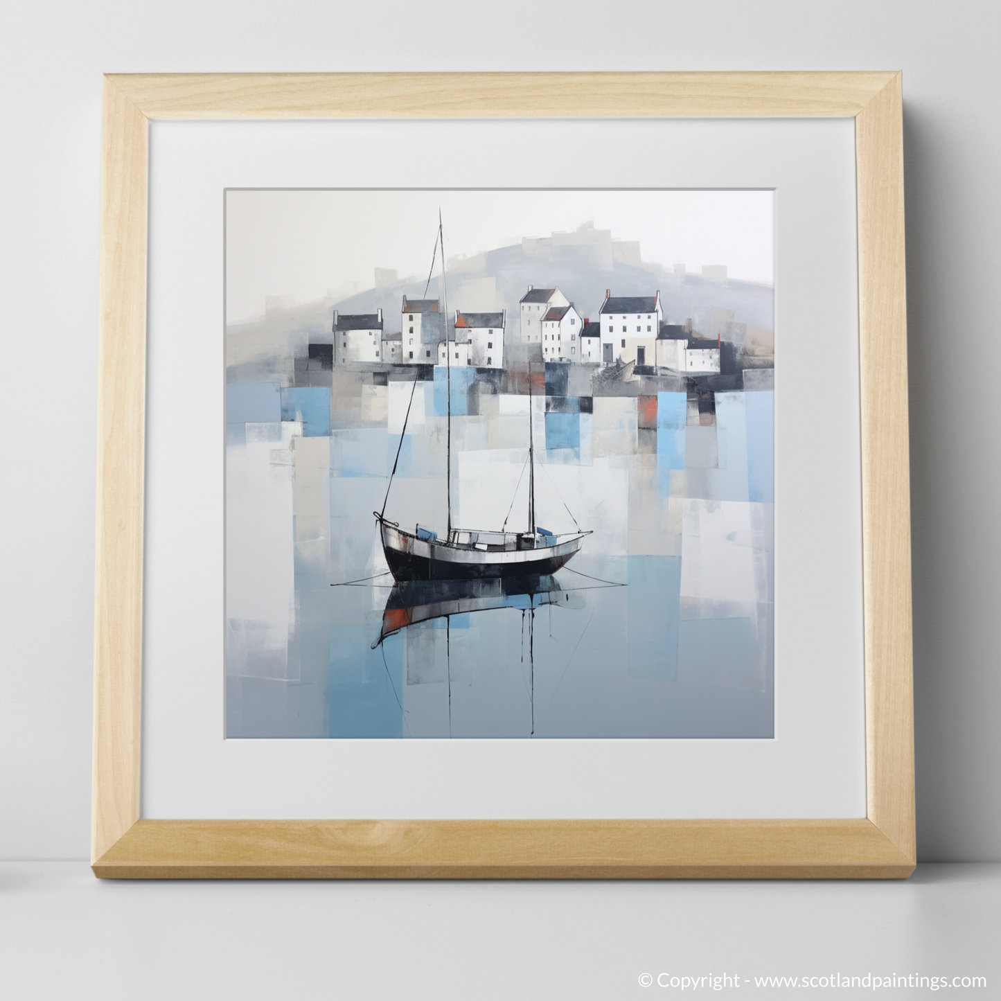 Serene Reflections of Portree Harbour