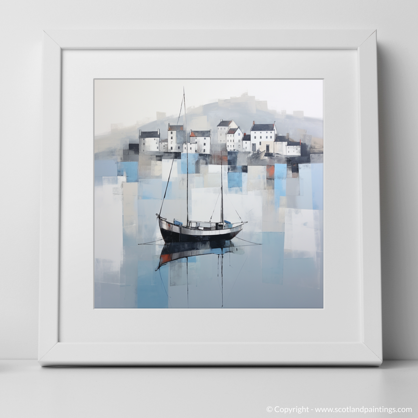 Serene Reflections of Portree Harbour