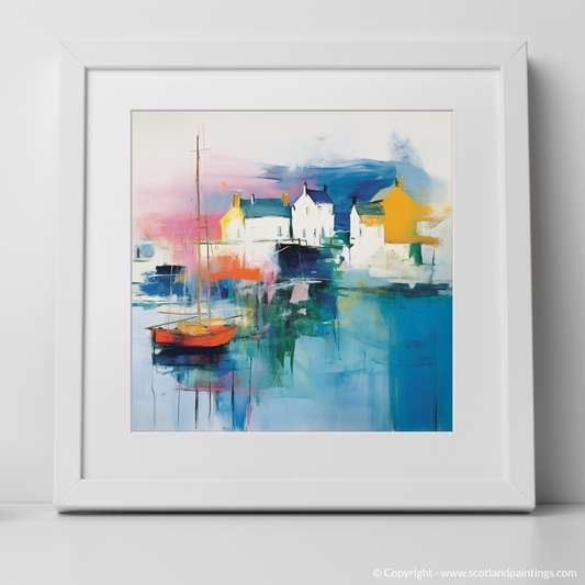 Abstract Portree Harbour Dreamscape