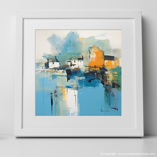 Abstract Essence of Portree Harbour