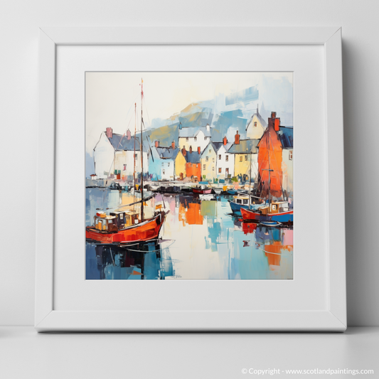 Harbour Hues: An Abstract Ode to Portree