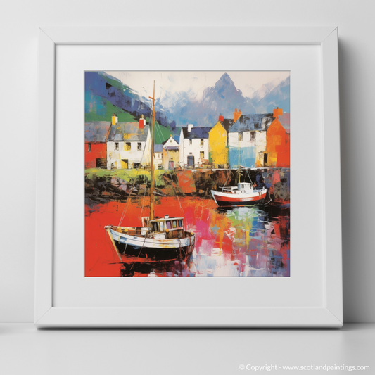 Vibrant Voyage at Portree Harbour