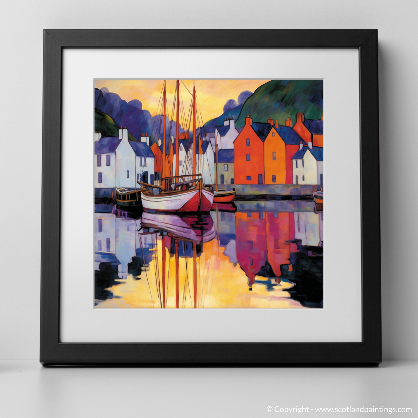 Twilight Serenity at Portree Harbour