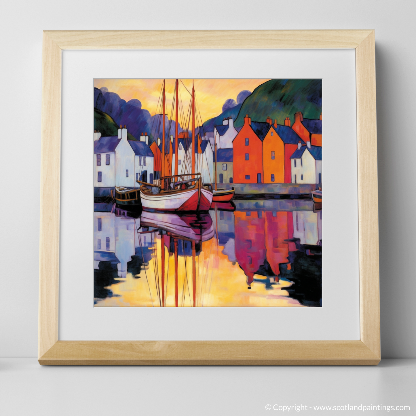 Twilight Serenity at Portree Harbour