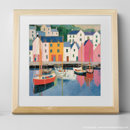 Serene Reflections of Portree Harbour