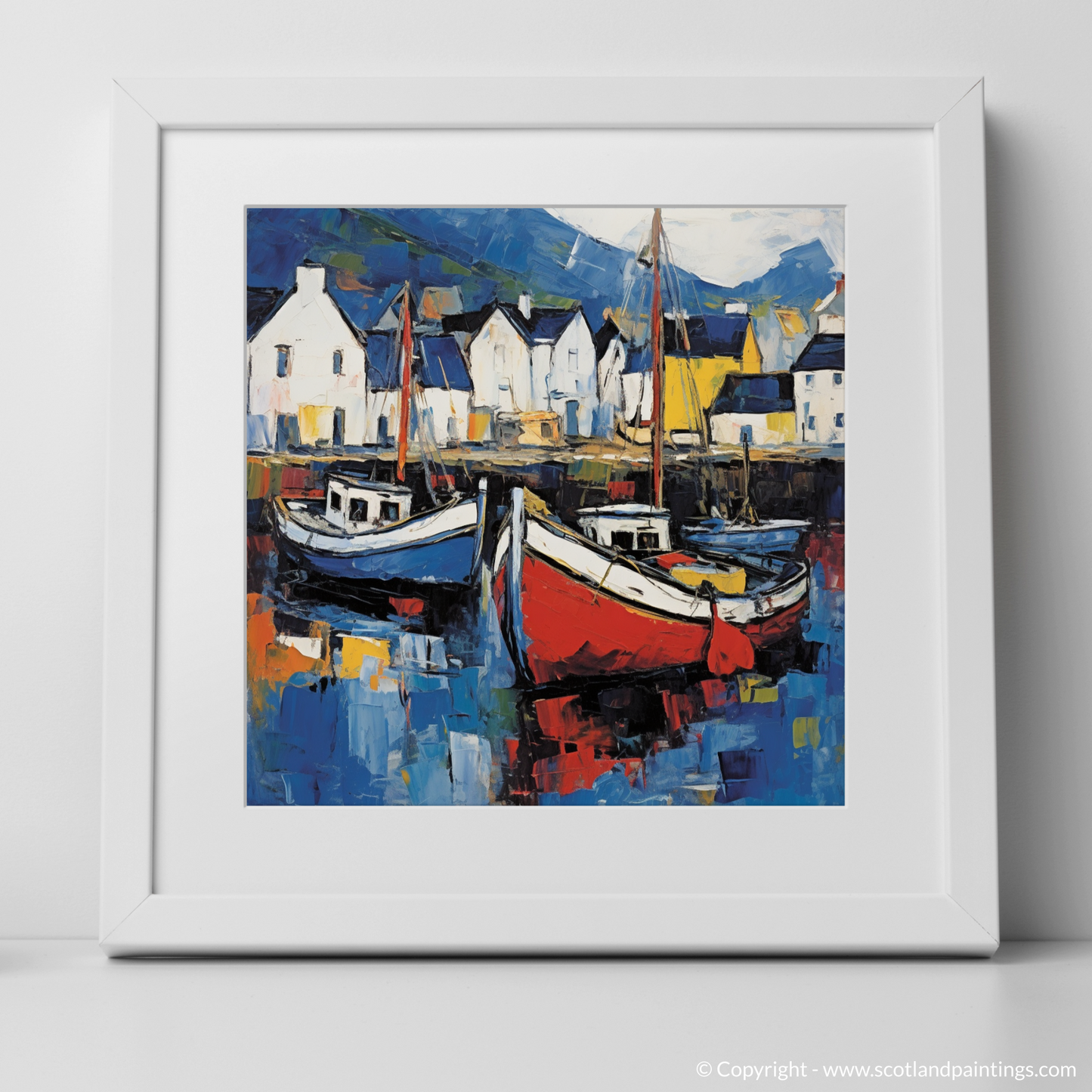 Abstract Portree: An Energetic Ode to the Isle of Skye