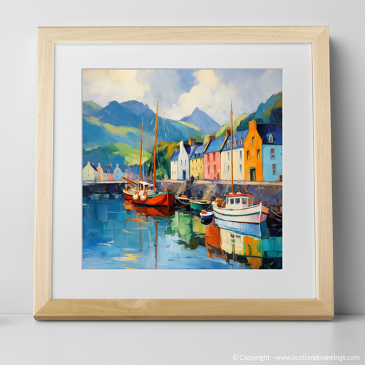Fauvist Rhapsody of Portree Harbour