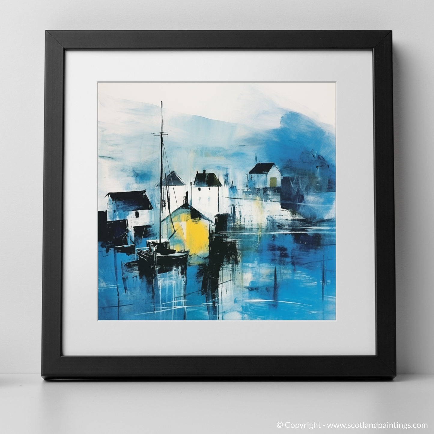 Portree Harbour Abstract Embrace