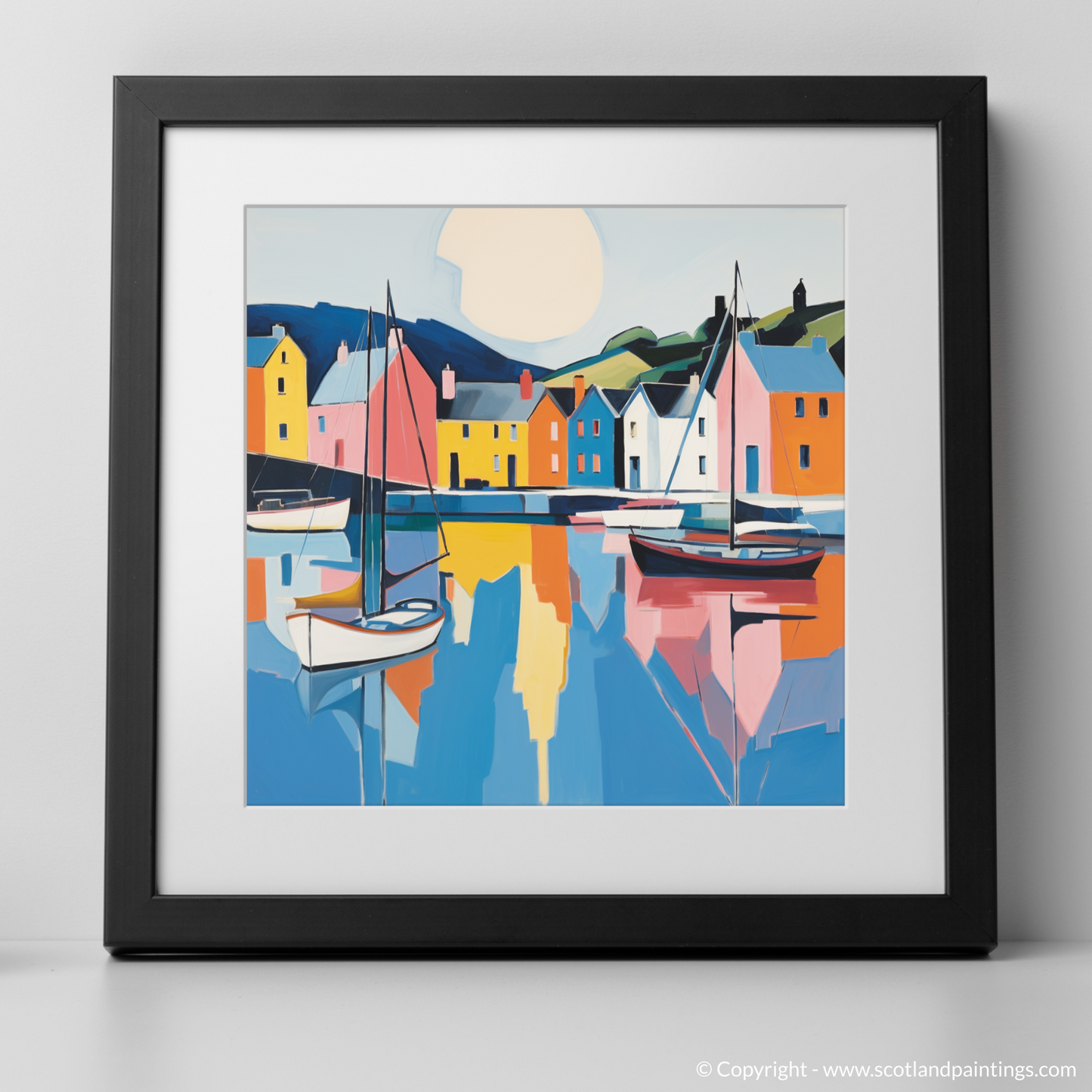 Colourful Calm of Portree Harbour