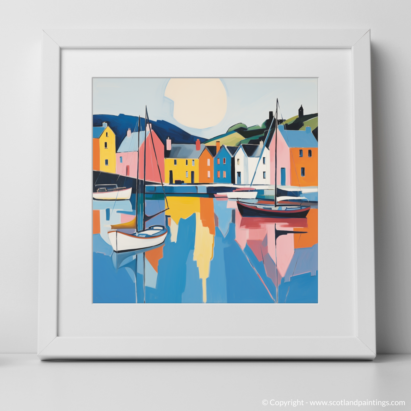 Colourful Calm of Portree Harbour