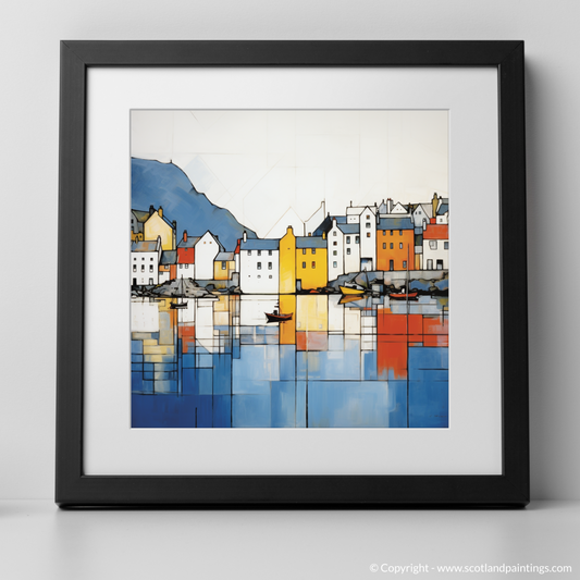 Abstract Essence of Portree Harbour