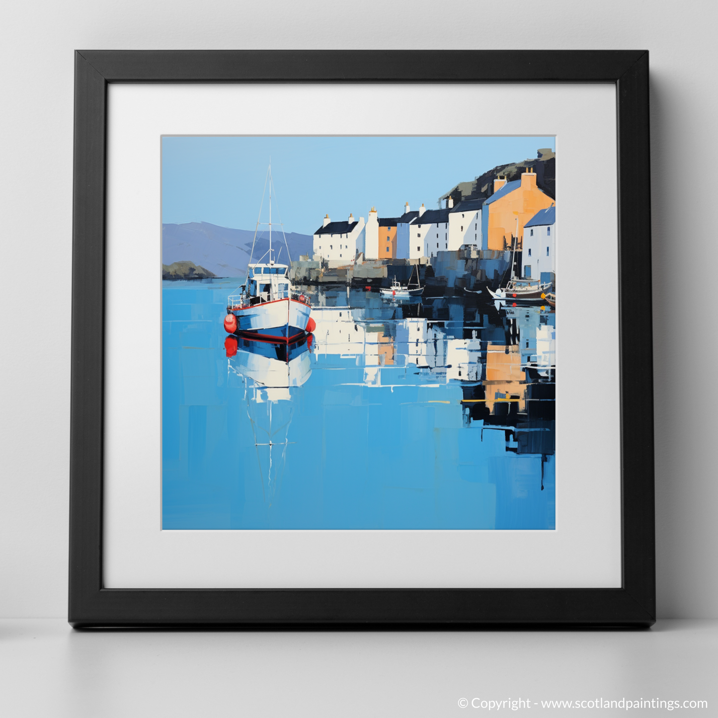 Minimalist Magic of Portree Harbour