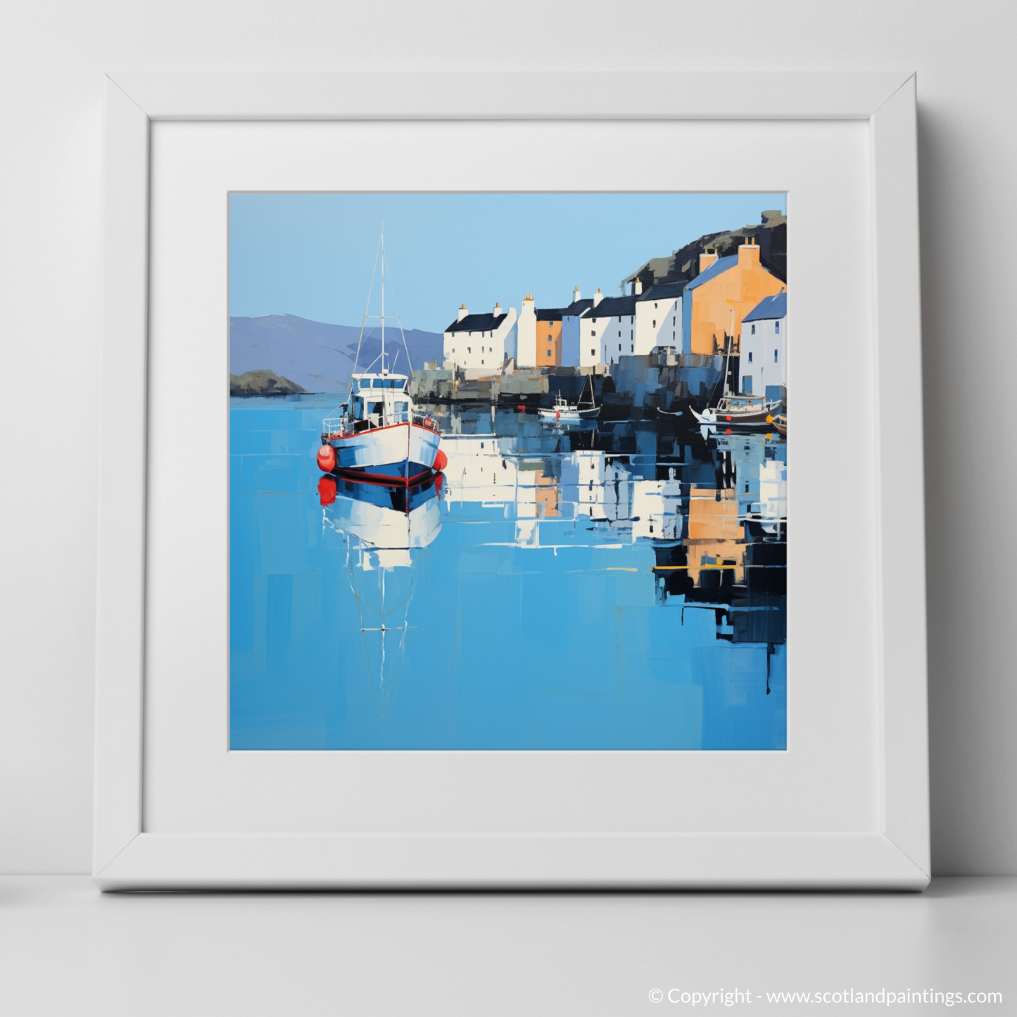 Minimalist Magic of Portree Harbour