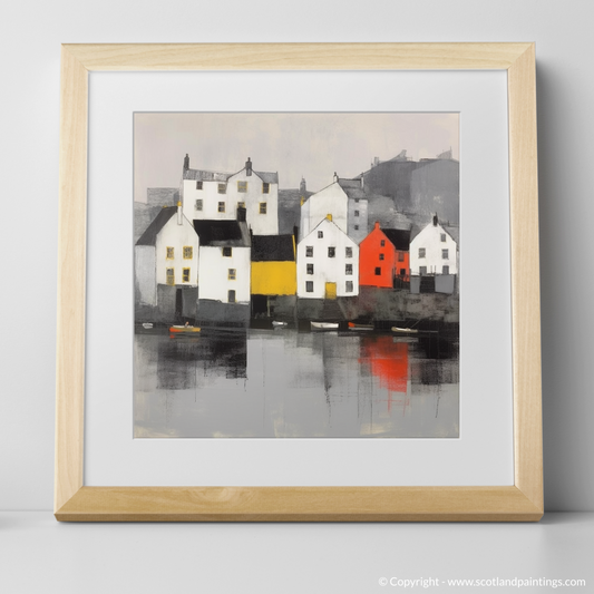 Serene Waters of Portree Harbour: A Minimalist Tribute