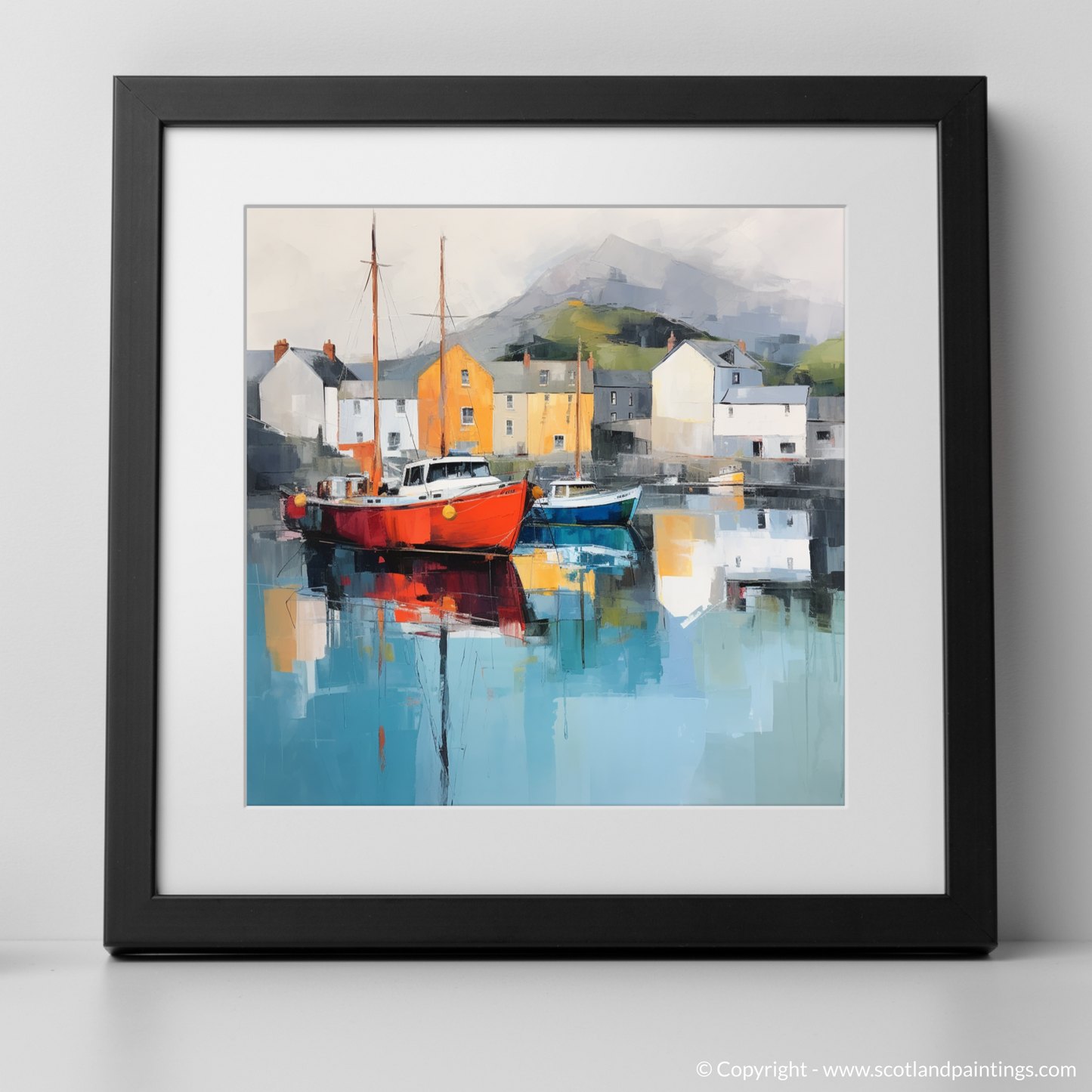 Portree Harbour: A Colour Field Odyssey