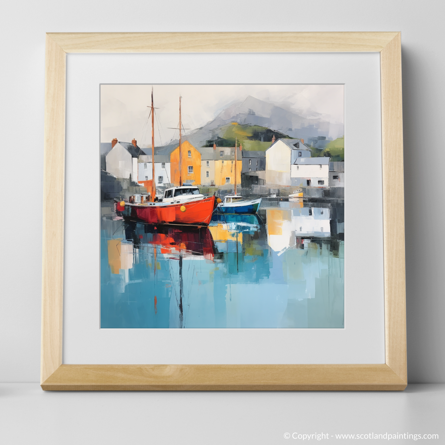 Portree Harbour: A Colour Field Odyssey