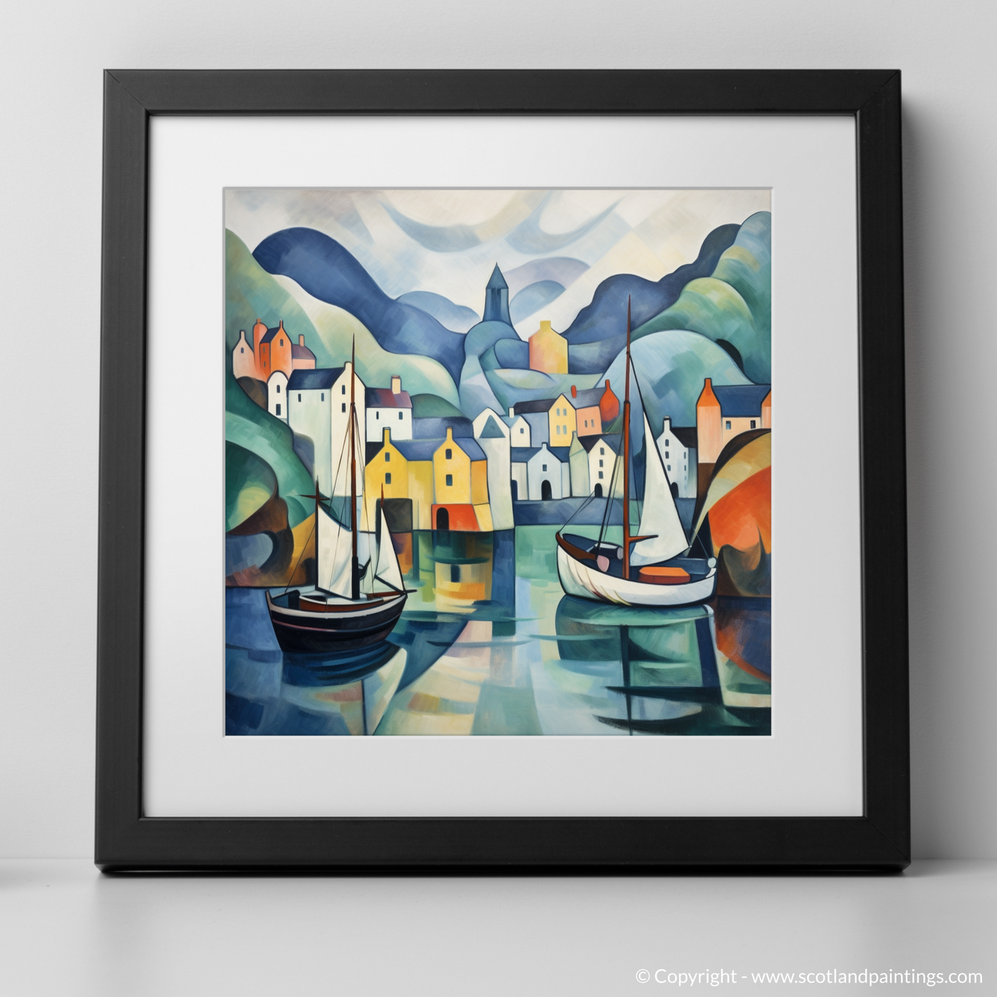 Harbour Serenity: An Abstract Ode to Portree