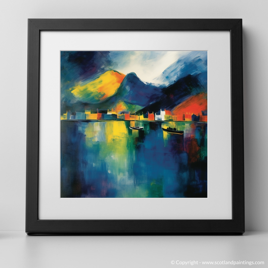 Serene Embrace of Portree Harbour