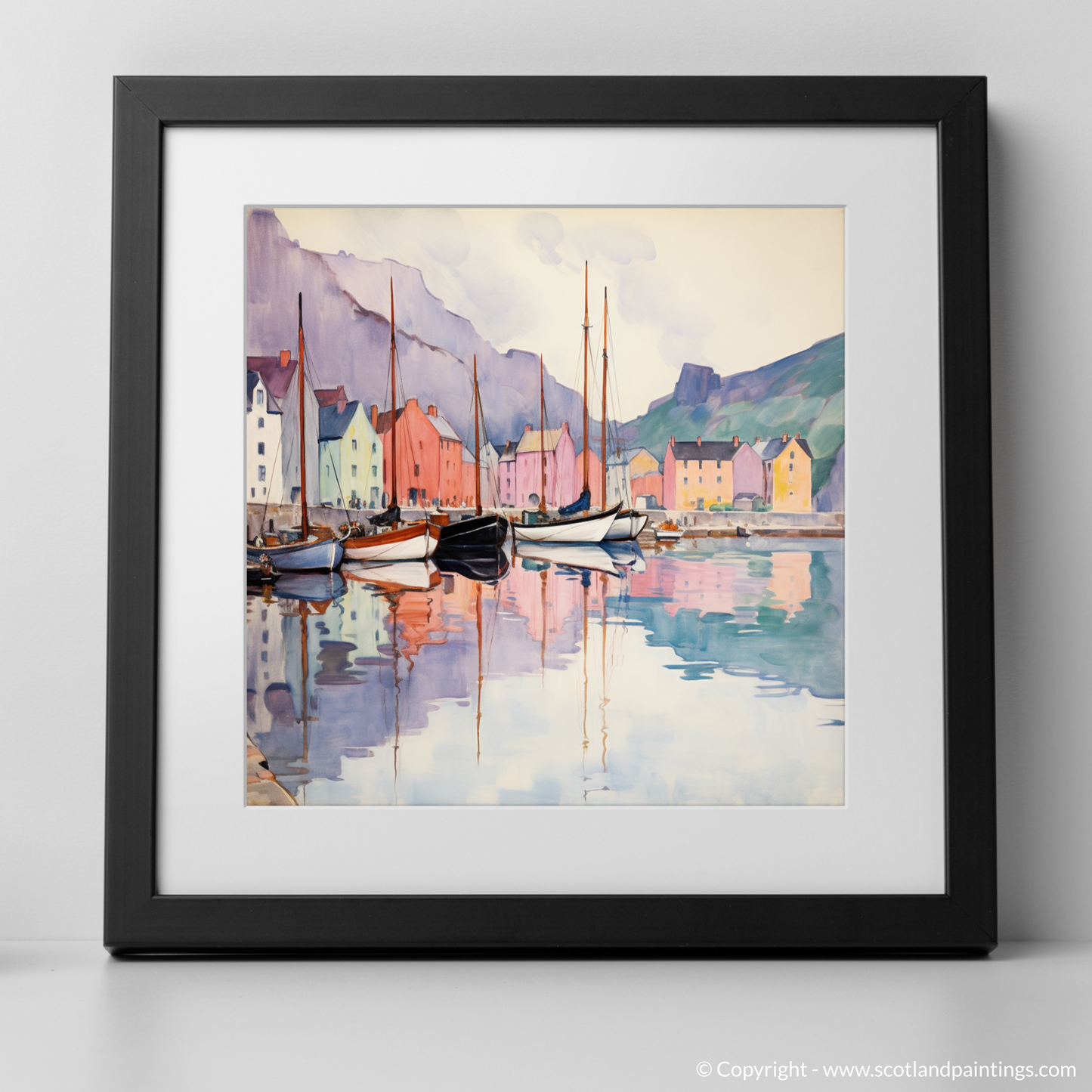 Serene Elegance of Portree Harbour