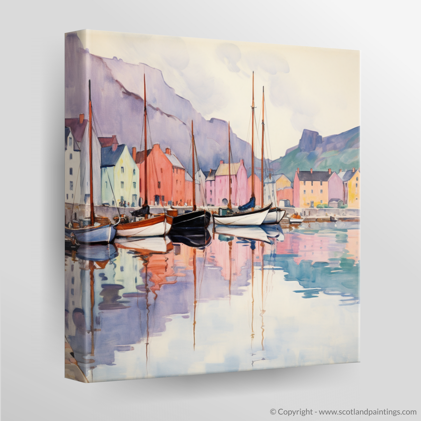 Serene Elegance of Portree Harbour