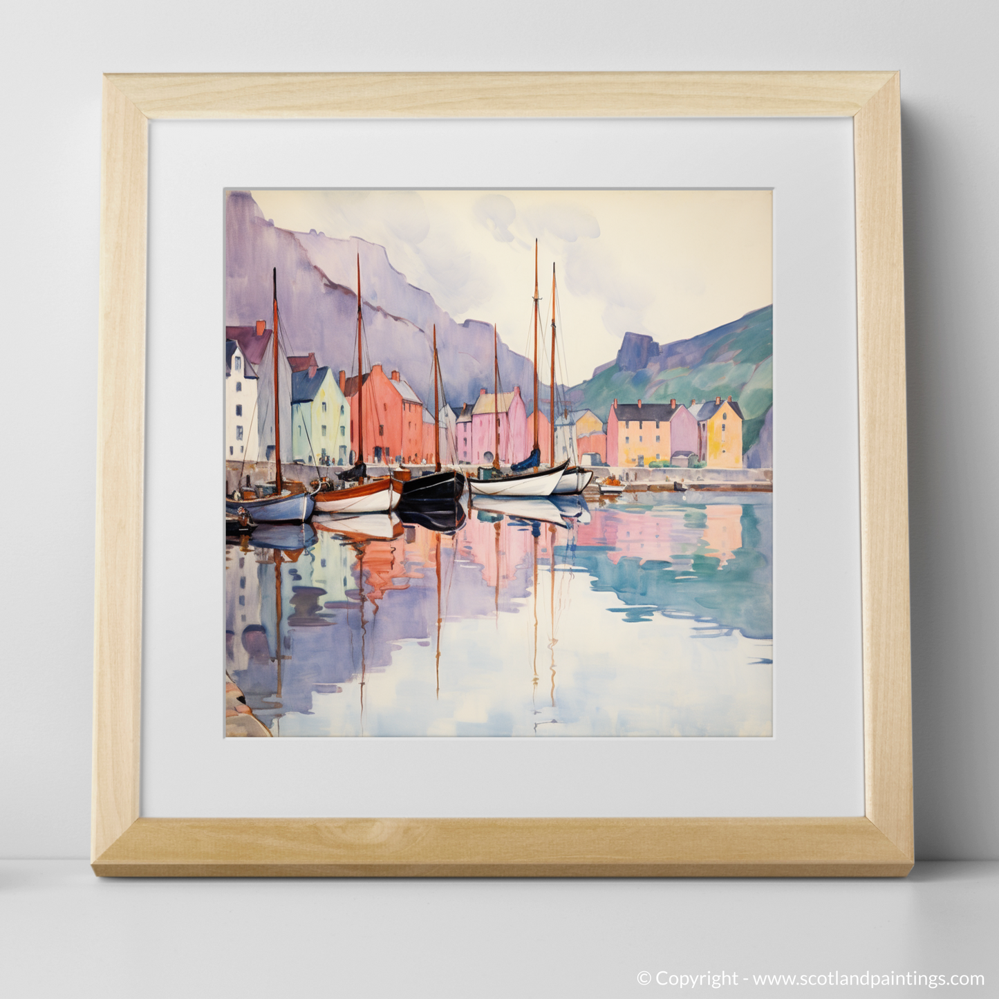 Serene Elegance of Portree Harbour