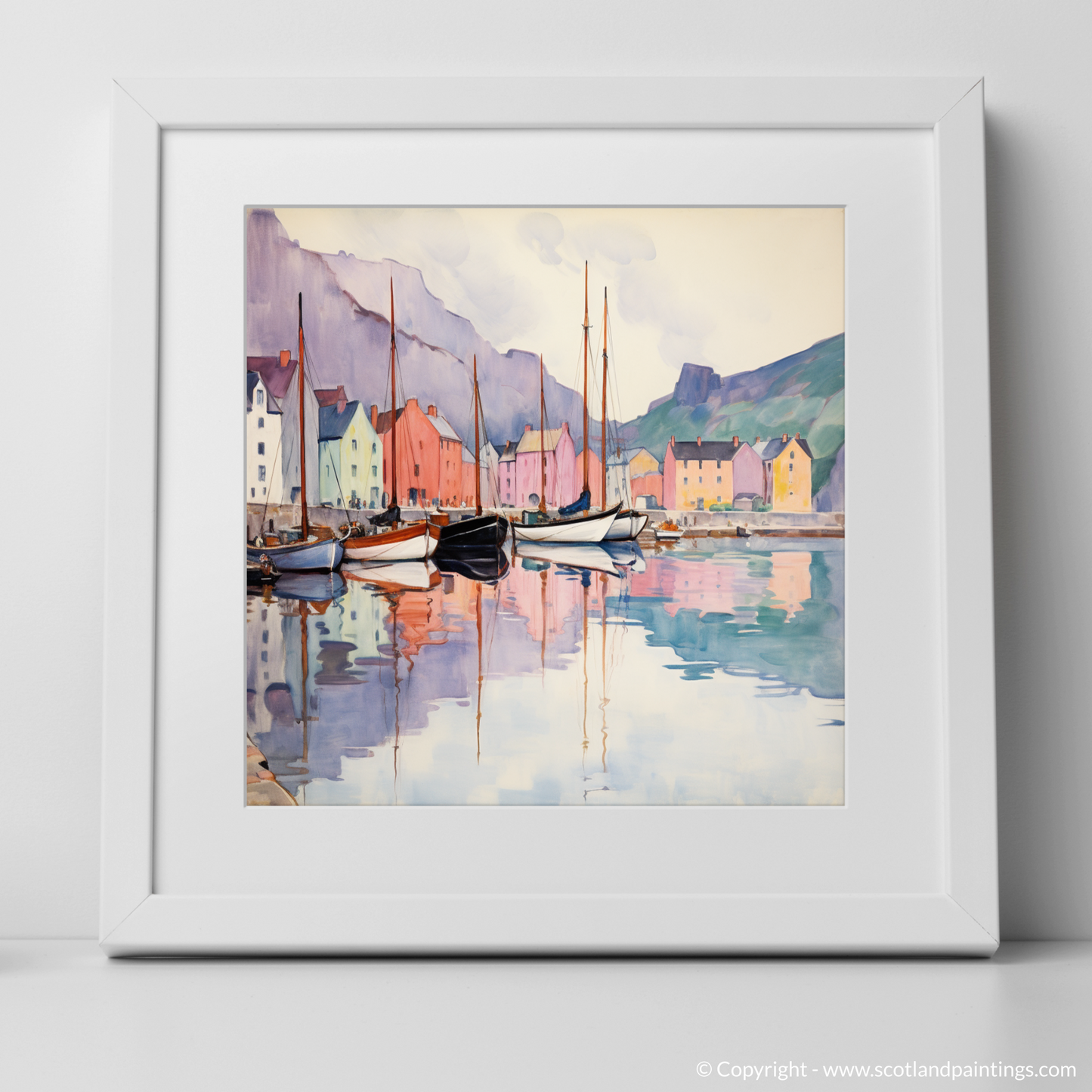 Serene Elegance of Portree Harbour