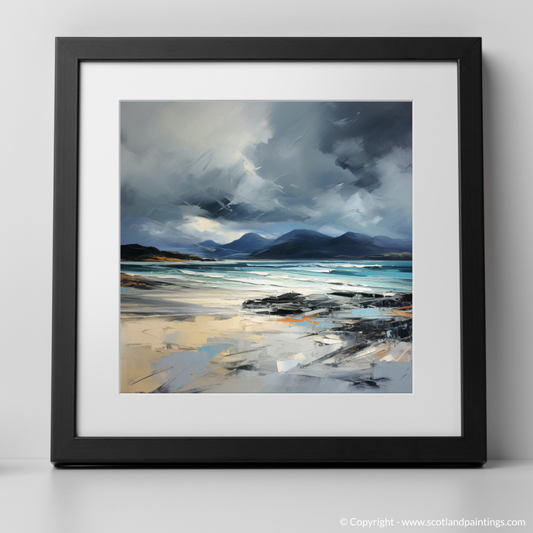 Tempest of Camusdarach: An Abstract Impressionist Journey