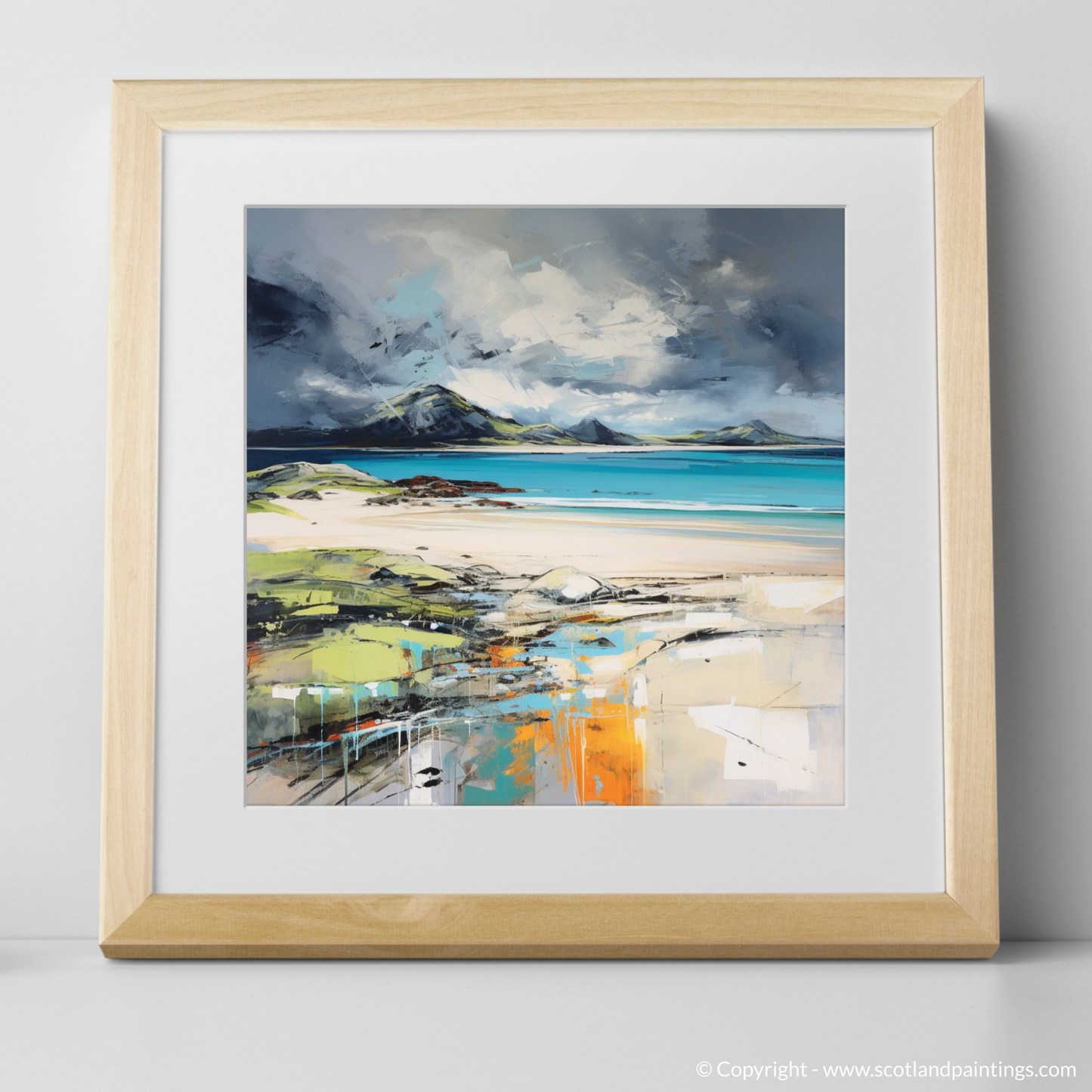 Stormy Embrace of Camusdarach Beach