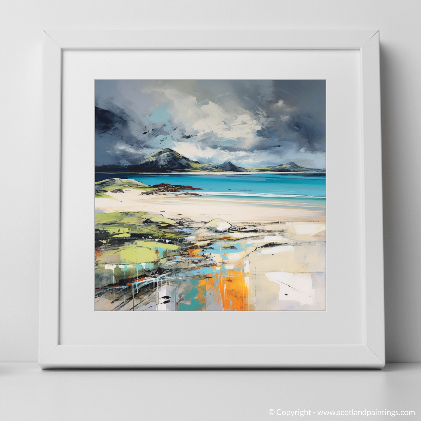 Stormy Embrace of Camusdarach Beach