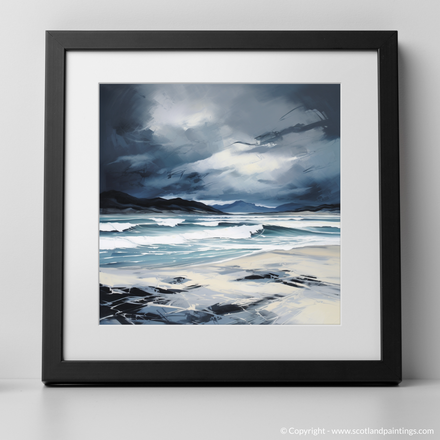 Stormy Essence of Camusdarach Beach