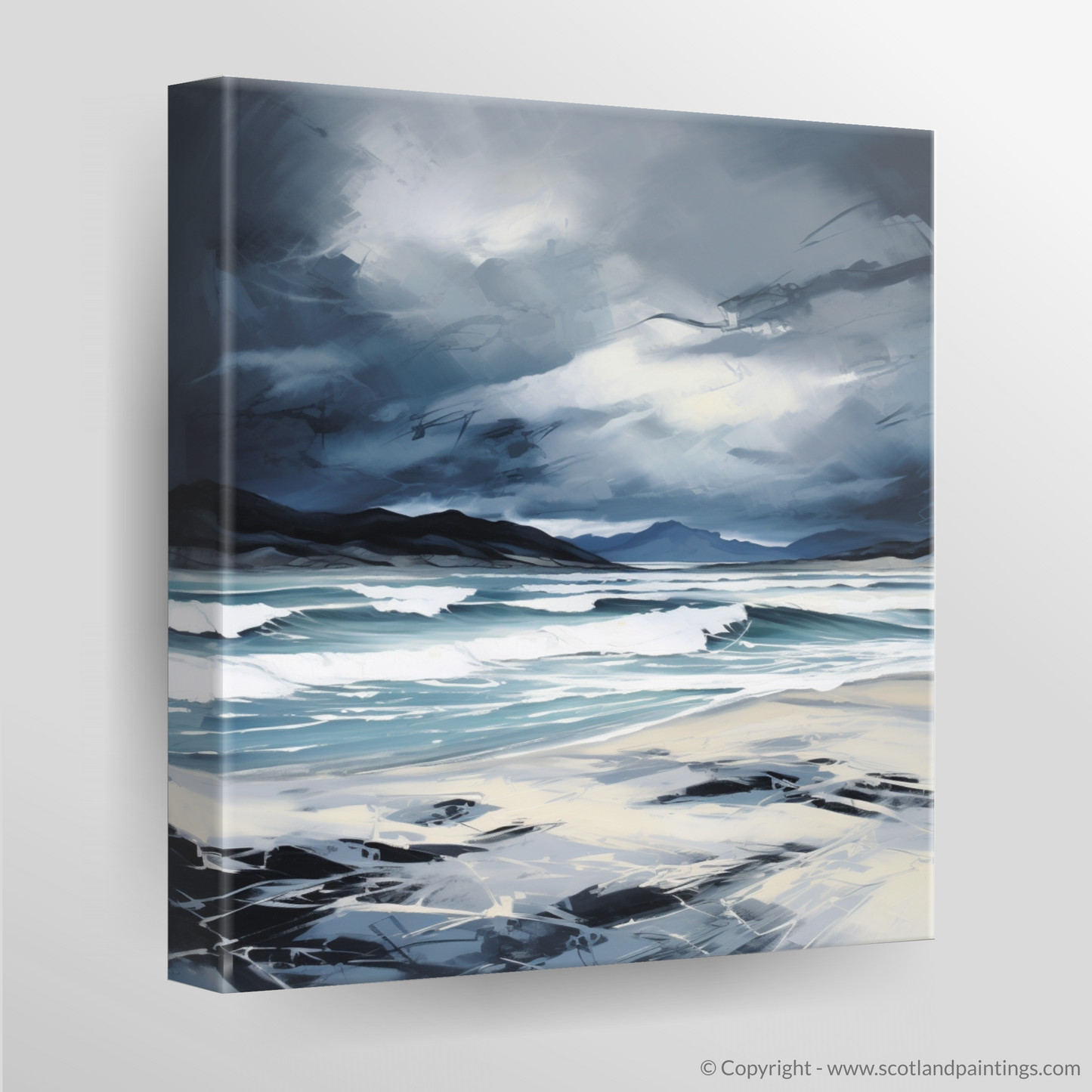 Stormy Essence of Camusdarach Beach