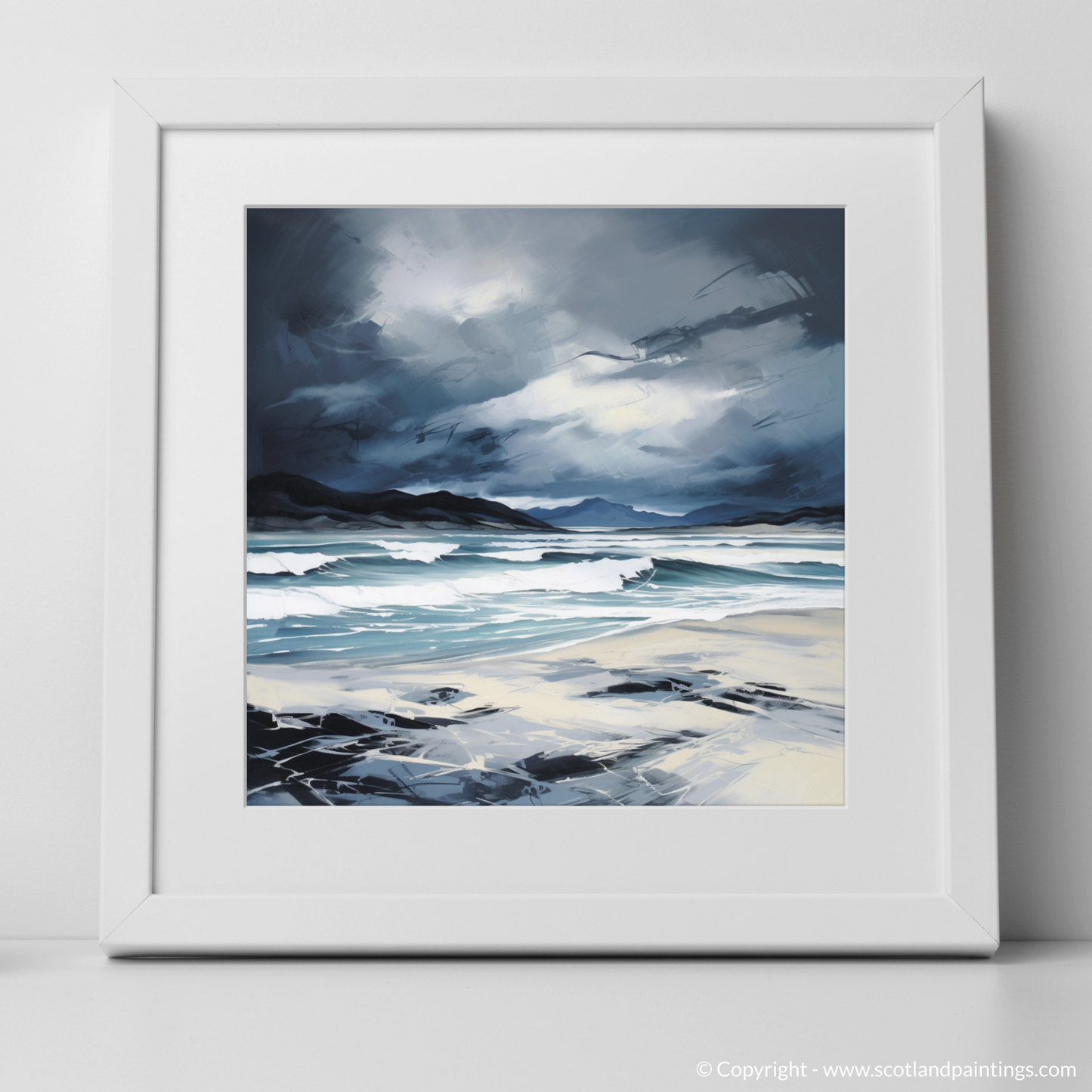 Stormy Essence of Camusdarach Beach