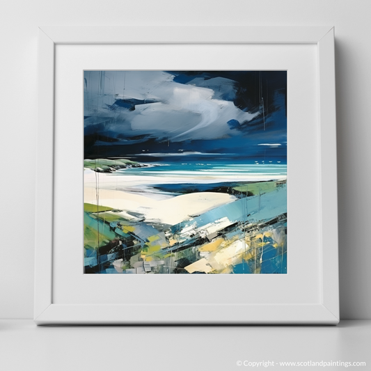 Storm Over Camusdarach: An Abstract Impressionist Interpretation