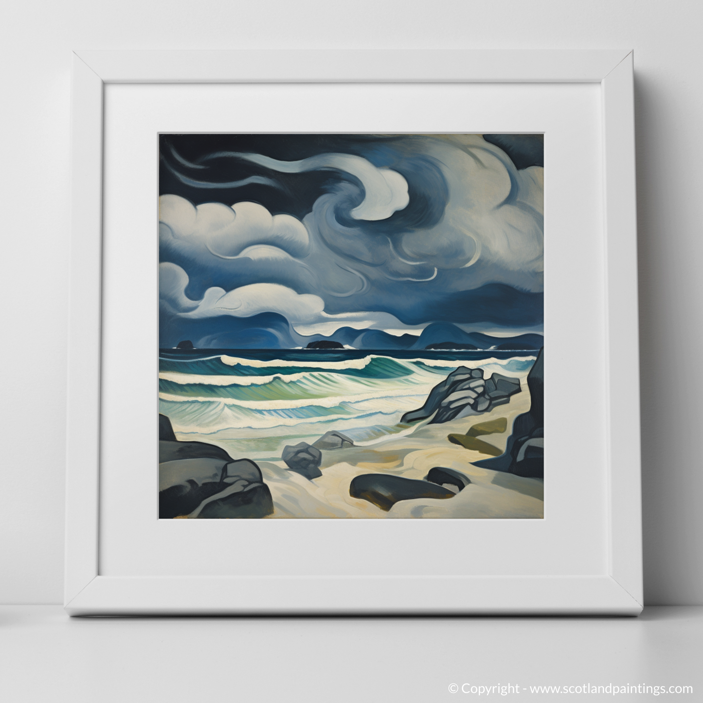 Storm's Embrace: The Wild Majesty of Camusdarach Beach