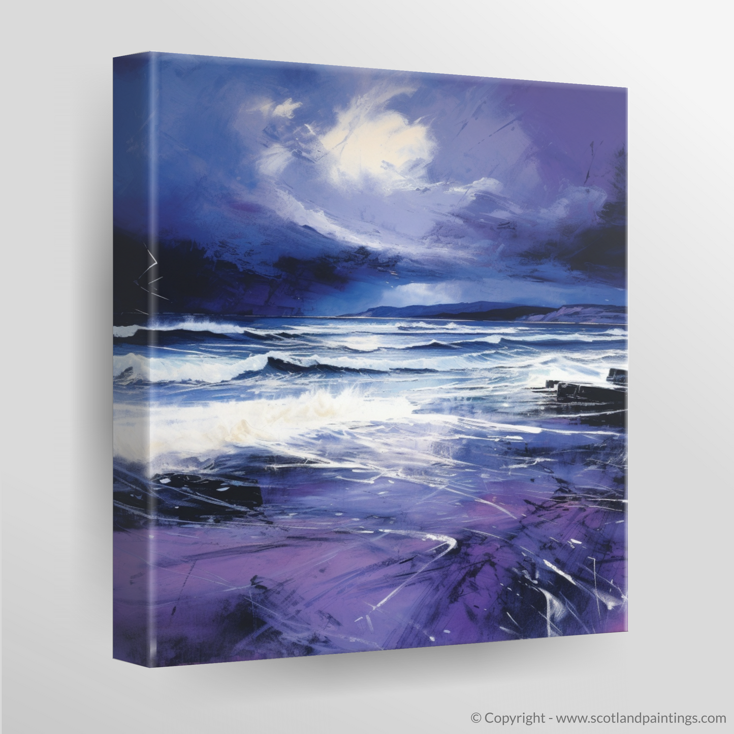 Storm's Embrace: The Essence of Camusdarach Beach