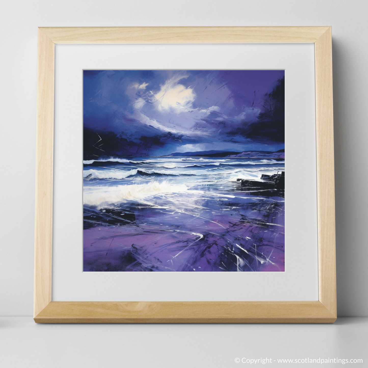 Storm's Embrace: The Essence of Camusdarach Beach