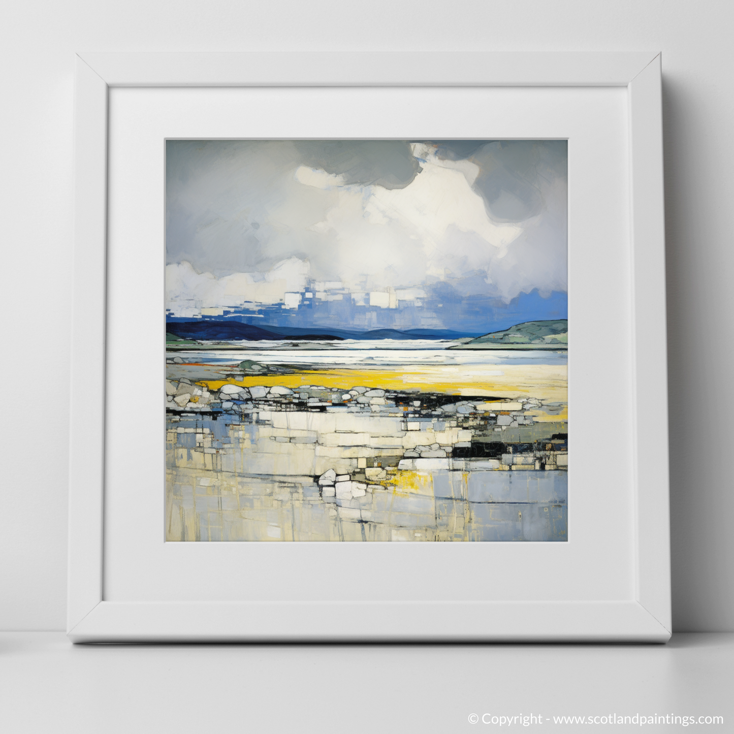 Tempestuous Tranquility: An Abstract Ode to Camusdarach Beach