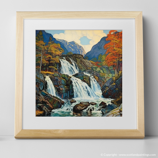 Enchanted Falls: A Naive Art Tribute to Plodda Falls, Highlands