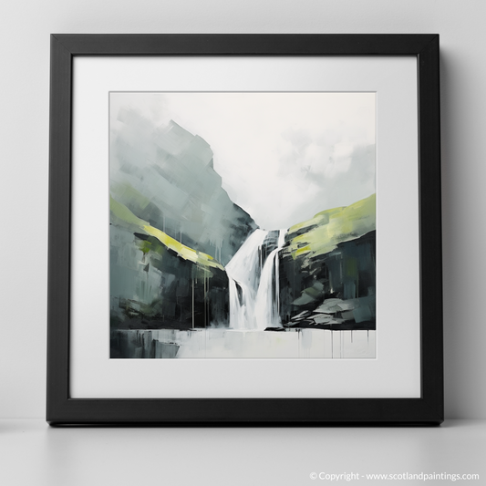 Serene Cascade: Steall Falls Refined