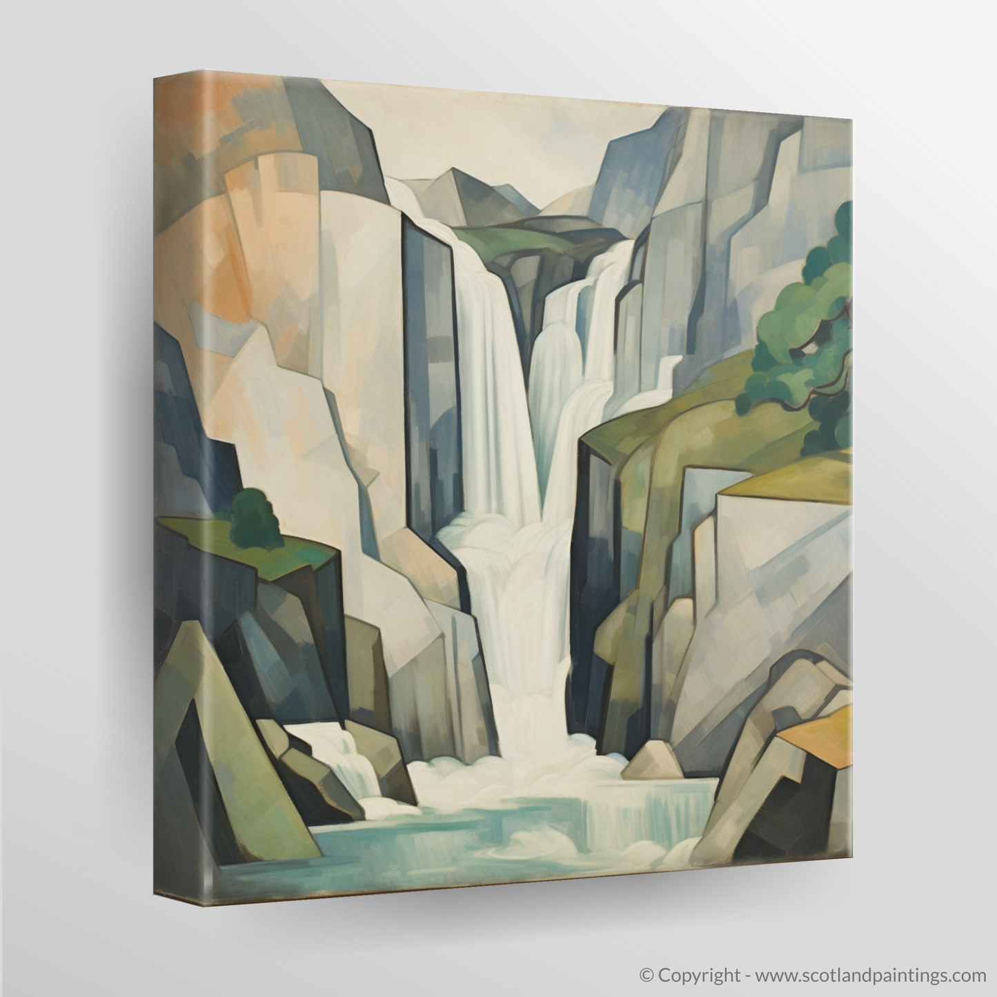 Cubist Majesty of Steall Falls