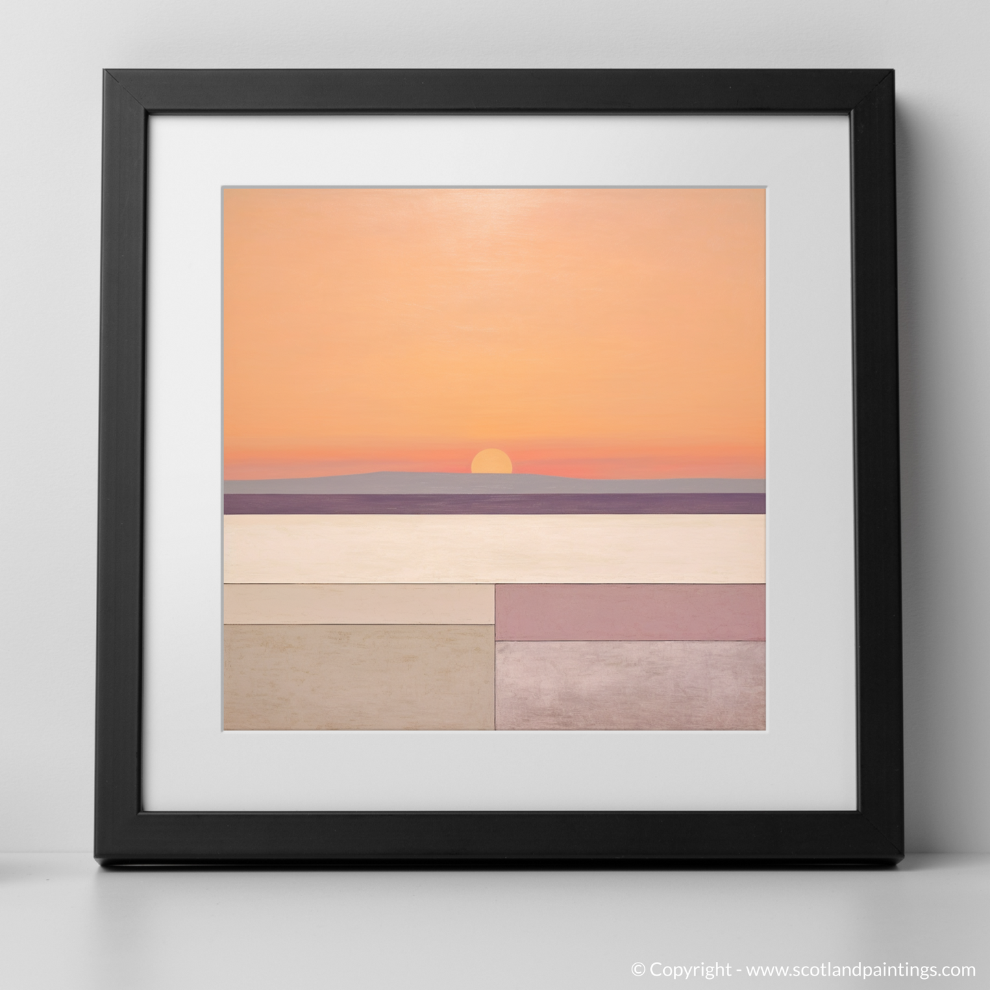 Nairn Beach Dusk: Embracing the Minimalist Sunset