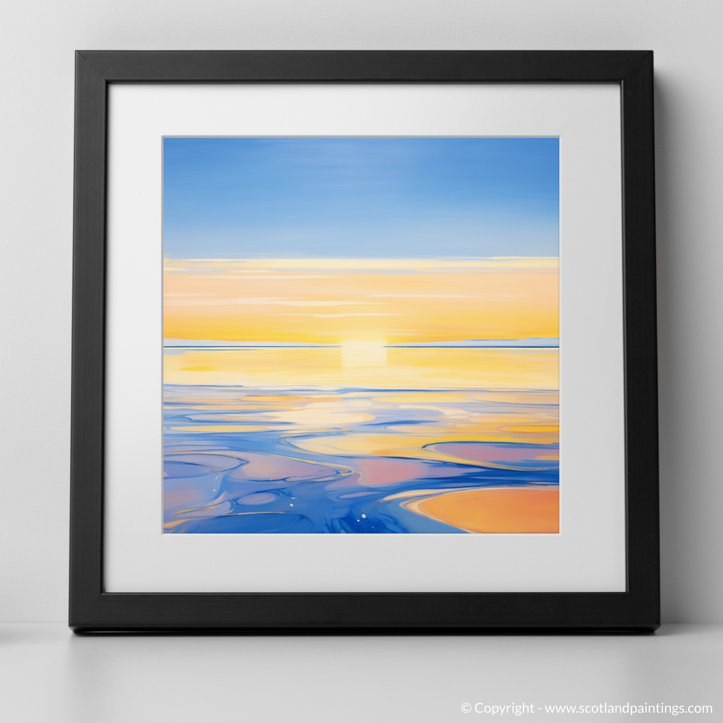 Golden Hour Serenity at Nairn Beach