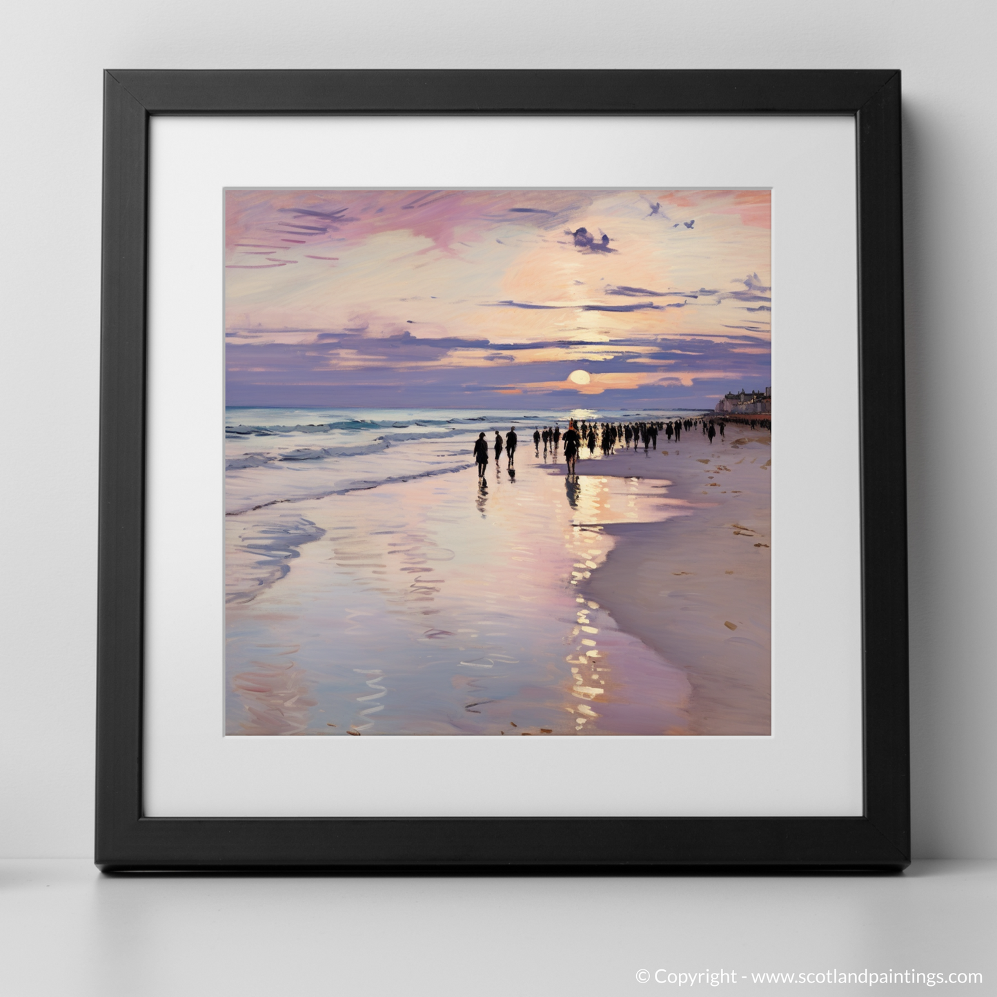 Twilight Serenade at Nairn Beach